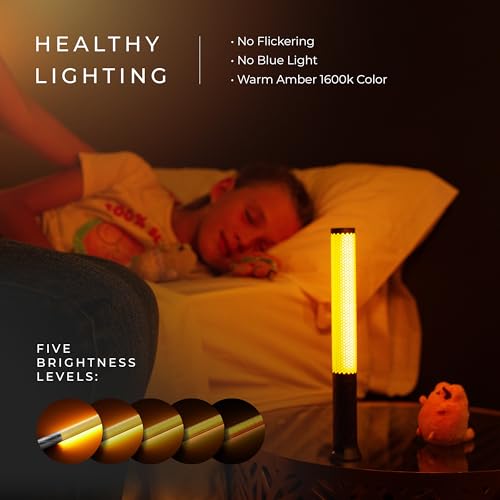 phonar Rechargeable Flameless Candle Lamp, Cordless Ambient Table Light for Bedroom, Romantic Dinner, Restaurant & Cozy Home Decor, Warm Dimmable LED Candlelight