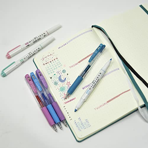 Zebra Pen MILDLINER Highlighter & SARASA Clip Gel Set, Assorted, 14-Pack - style: Notetaking and Creative Planning Set