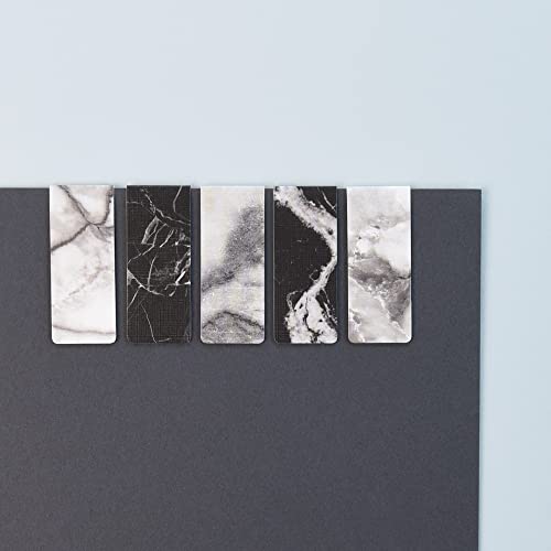 Monolike Magnetic Bookmarks Marble Ver.1, Set of 5 - color: Marble Ver.1