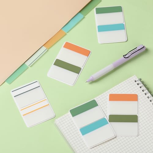 Mr. Pen- Sticky Index Tabs, 500 Pcs, 21 Sets, Colorful - color: Garden