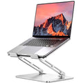 LOXP Portable Laptop Stand, Aluminum Laptop Stand for Desk - Silver - color: Classic Silver