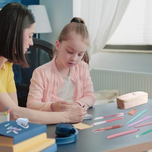 Eersida 74 Pcs School Supplies Set with Pencil Pouch, Pastel, Bright Style - color: Morandi, style: Bright Style