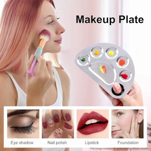 Makeup Palette Cosmetic Palette Spatula, Cosmetic Makeup Mixing Palette