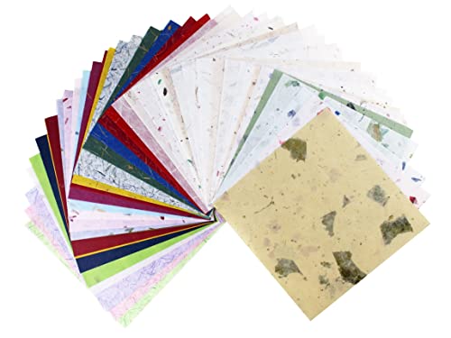 100 Paper Sheets 6 x 6-inch Origami Square Double-Sided Paper Arts Folding Craft