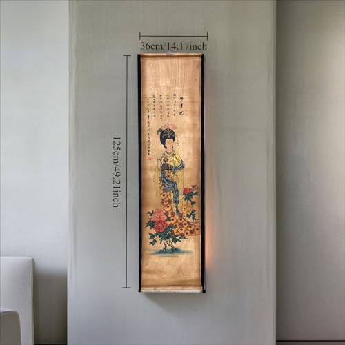 Wall Art Poster Prints Paintings Lady Replica Yang Guifei Tang Dynasty - color: A4
