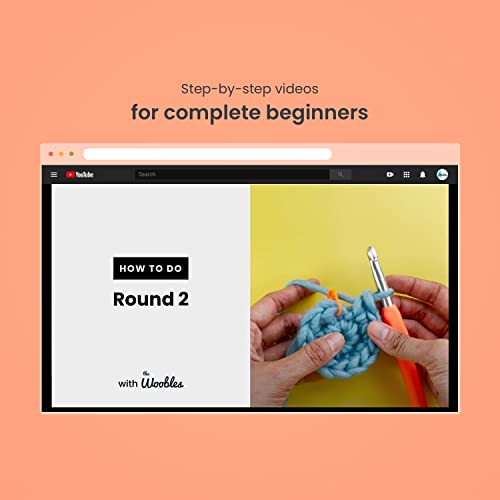 The Woobles Crochet Kit for Beginners (Kiki the Chick) - color: Kiki The Chick, size: Original