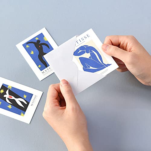 Monolike Day-by-day Card, Henri Matisse Painting ver.1 - Mix 36 Mini Single cards, 36 envelopes, 36 stickers Package - color: Henri Matisse Painting ver.1