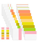 Mr. Pen- Sticky Index Tabs, 500 Pcs, 21 Sets, Colorful - color: Citrus