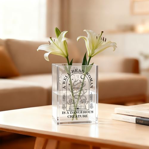 A Well-read Woman Is A Dangerous Creature Pen Holder Bookmark Holder - color: Transparent38