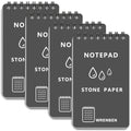Waterproof Top Spiral Notepads 3" x 5", Universal Grid, Grey - color: Grey, size: Small