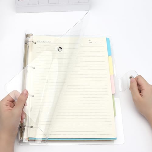 Clear A4 Binder Budget Planner Cover Shell Protector - color: Clear A4