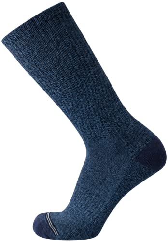 Nautica Mens Crew Socks 5 Pack Moisture Wicking Athletic Work & Dress Socks - color: Assorted