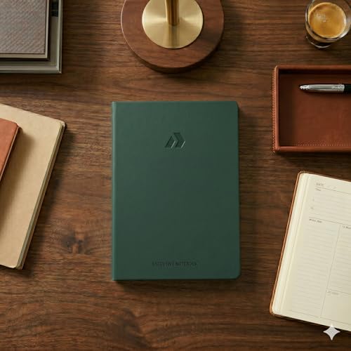 Nextnoid A5 LIned Notebook - 160 Pages, 120 GSM Paper, Green - color: Green, style: Lined 160 Pages