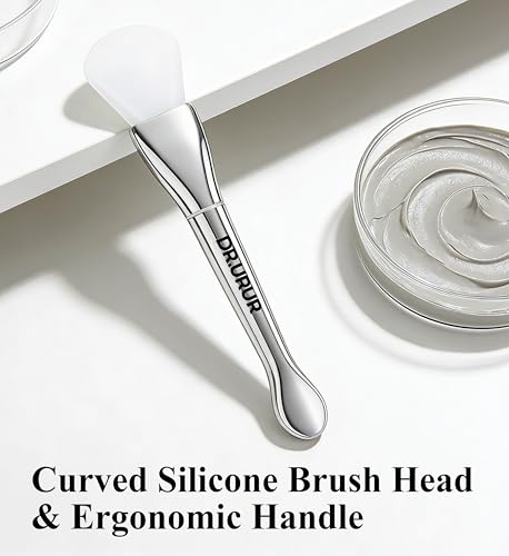 Silicone Mask Brush Applicator for Face Even Coverage Tool Durable Beauty Spatula Easy to Clean Korean Beauty Skincare Accessory - color: Mask Brush