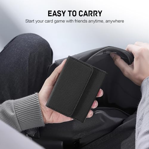 ZLCA 4PCS MTG Deck Box Holds 120+ Single Sleeved Cards Commander Deck Box - color: 4pcs-Multicolor, size: A-Horizontal