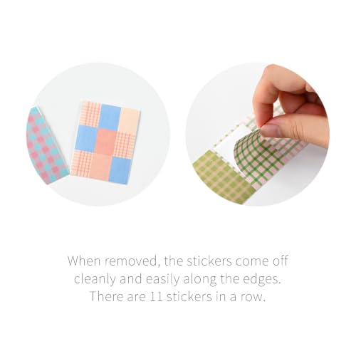 Monolike Wow Sticker Unmatched Friends Pattern Series.1 + Series.2 Set - Mini Size Cute Stickers, Square Stickers - color: Unmatched Friends Pattern Wow Series.1 + Series.2