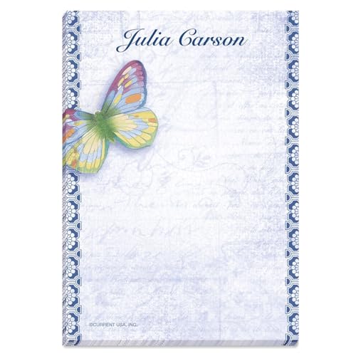 Current Exotic Prints Personalized Notepad Set – Set of 4, 100-Sheet Pads, Various Sizes, Memo Pad, Shopping List, To-Do Notes, Printed in the USA - style: Exotic Print