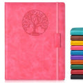 Biuwory Leather Journal Notebook, 256 Thick Lined Pages, Hardcover 8.6"×11" - color: Pink, size: Lined-256 Pages (8.6"×11")