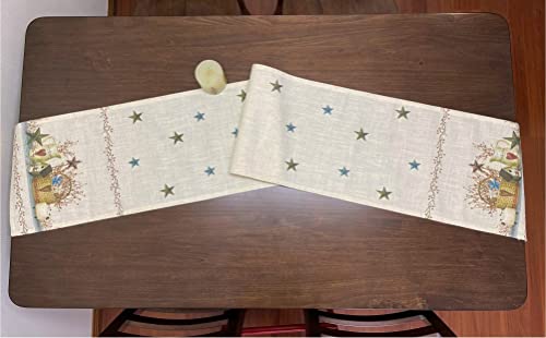 Rustic Country Stars Table Runner 70x13 Inches - color: Country-stars