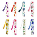 8 Pcs Clear Floral Bookmarks, Elegant Book Accessories Gift Set