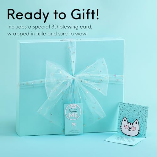 HAPPY LOLLI Mint LolliME DIY Journal Kit for Tween & Teen Girls Ages 8–14, Birthday Gift, 300+ Pieces Lockable Diary Set, Arts & Crafts, Scrapbook & Creative Journaling - color: Mint LolliME