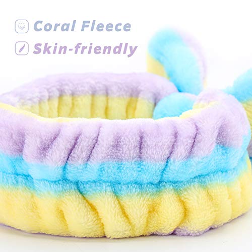 3 otters 12 Pack Spa Headband for Women, Makeup Headband for Washing Face - color: style3