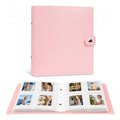 Ruibytree 320 Pockets Album for Instax Mini & Polaroid 2x3" Pictures, Pink - color: Pink