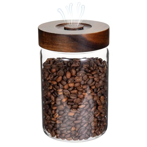 Glass Spice Jars Seasoning Containers Small Glass Jars with Lids Airtight Food Storage Canister for Kitchen Pantry Sugar Tea Coffee Bean Nuts Cookies Herbs Salt (30oz(900ml)*1 pack) - color: 30oz(900ml)*1 pack