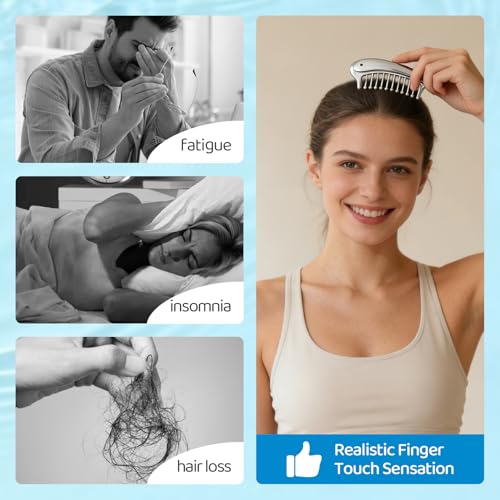Gua Sha Tool For Face, Metal Gua Sha Comb For Scalp Massage & Scalp Gua Sha