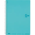 KOKUYO Spiral Lined Notebook, 8.3'' x 5.8'' Pastel Journal A5 Soft Ring Notebooks with Dot 6 mm Ruled, 80 Sheets, Light Blue 1 Subject Notebook, Note Taking for School. (SU-SV338BT-LB) - color: Light Blue, size: A5