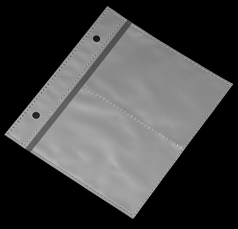 2x3 Plastic Small Photo Albums with Refillable Sleeve 50 Page 200 Pictures - color: Clean, size: 2.5x3.5"
