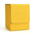 Arkeiliy MTG Deck Box 110+ Storage Sleeved Cards for Magic Commander - color: Yellow III