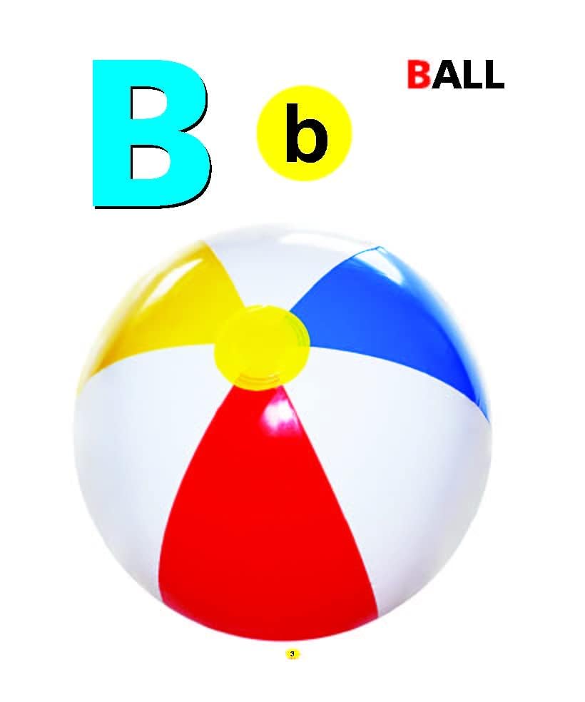 My First Book of ABC - Alphabet Learning, Preschool Activity Book for Brain Development, Phonics, and Early Communication Skills