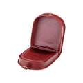 Visconti Polo T-5 Brown Soft Leather Coin Purse Pouch Tray/Change Holder (Red) - color: Red