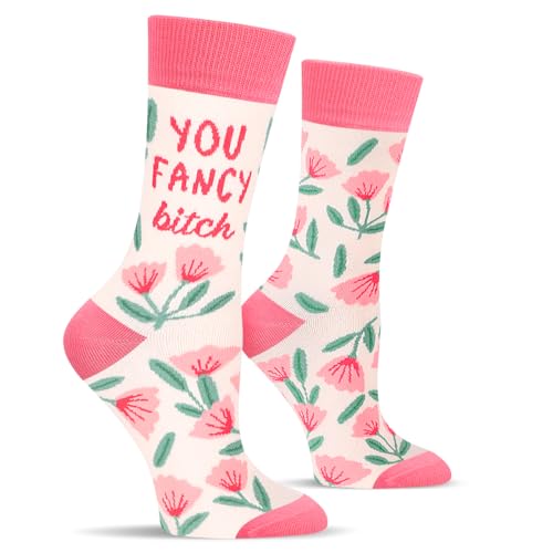 Funny Socks for Women and Teenage Girls, Cute Crazy Unique Novelty Gifts - color: H-flower-d02