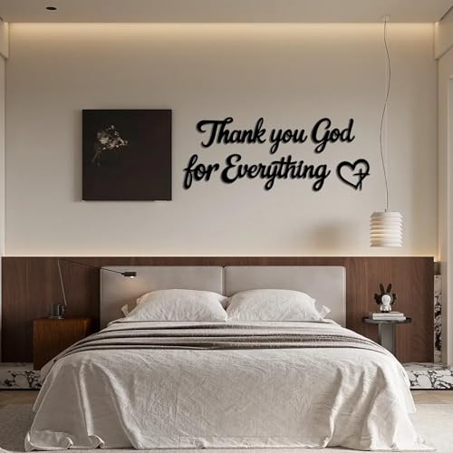 Metal Wall Art Black Wall Decor for Kitchen Bedroom Office Living Room