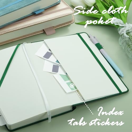 Hoci Poci 400 Pages Lined Journal Notebook, 5.8" x 8.4", Green - color: Green, size: Lined-400 Pages (5.7"×8.3")