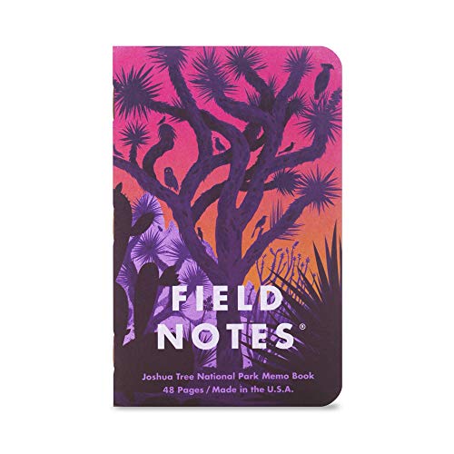 Field Notes: National Parks Series (Series B - Grand Canyon, Joshua Tree, Mount Rainier) - Graph Paper Memo Book 3-Pack - 3.5 x 5.5 Inch - color: Series B - Grand Canyon, Joshua Tree, Mount Rainier
