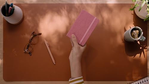ANECDOTE. Journal, Small Notebook (5.5"x3.5" Pocket Size) 192 Lined Pages - color: Blossom Pink, size: 5.5" x 3.5"