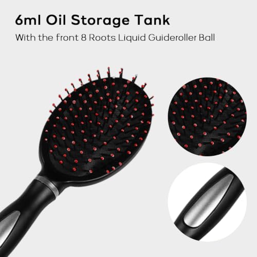 3 in 1Hair Scalp Massager - Oil Applicator Scalp Care Brush, IPX7 Waterproof Electric Head Massager, Portable for Men & Women