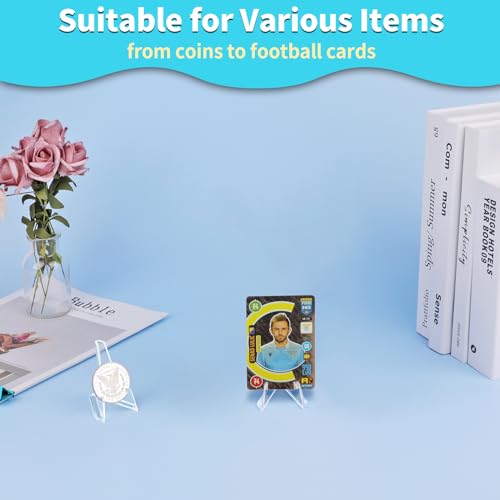 Reastar Card Display Stand, 20 Pcs Small Easel, Acrylic Card Holder, 2.7 in