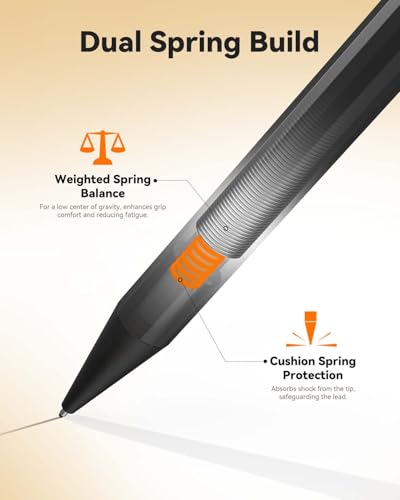 Four Candies Metal Mechanical Pencils 0.7, 19-Count Pack with Case - style: 0.7mm