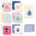 Monolike Day by Day Card, 103 Lucky Pouch - Mix 48 Mini Single cards, 24 envelopes Package - color: 103 Lucky Pouch