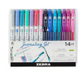 Zebra Pen MILDLINER Highlighter & SARASA Clip Gel Set, Assorted, 14-Pack - style: Notetaking and Creative Planning Set