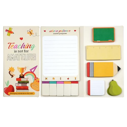 KatchOn Teacher Sticky Notes Set -Pack of 2, Teachers Appreciation Gifts - color: Multicolor
