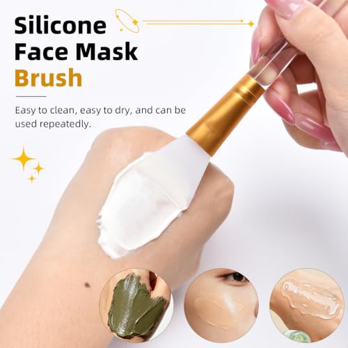 LORMAY Jelly Brush - Face Mask Application Tool for Even Coverage