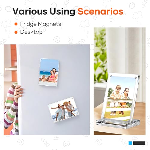 2.4x3.5 Acrylic Picture Frame,2 Pack