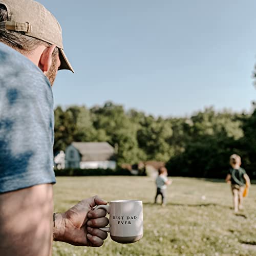 Sweet Water Decor Best Dad Ever Mug - 14oz Stoneware Mug- Gifts for Fathers, New Dad, Best Dad Gifts from Kids - Microwave and Dishwasher Safe - style: Best Dad Ever