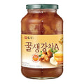 Damtuh Korean Honey Ginger Tea, Ginger Preserve, 2.2 lb Glass Jar - size: 2.2 Pound (Pack of 1)