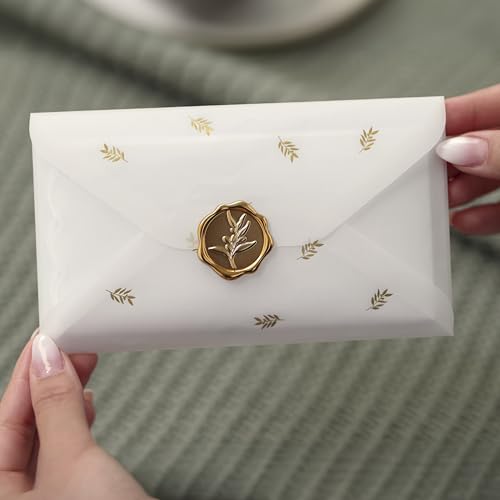 Wedding Handkerchief, Something Blue for Bride, Mother of Bride Gift - color: Keep Your Shit Together, style: Gold Olive Leaf